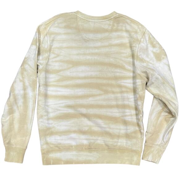 Saturdays NYC Bowery Miller Standard Embroidered Goldenrod Sweatshirt - Picture 2 of 4